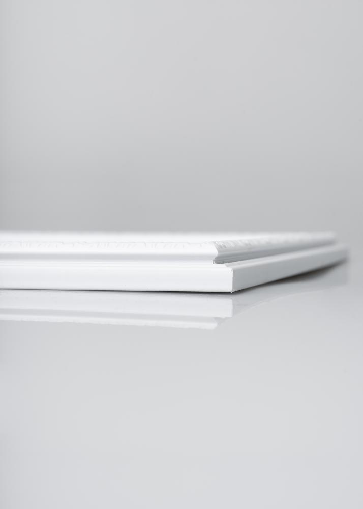 Speil Nostalgia Hvit 45x85 cm