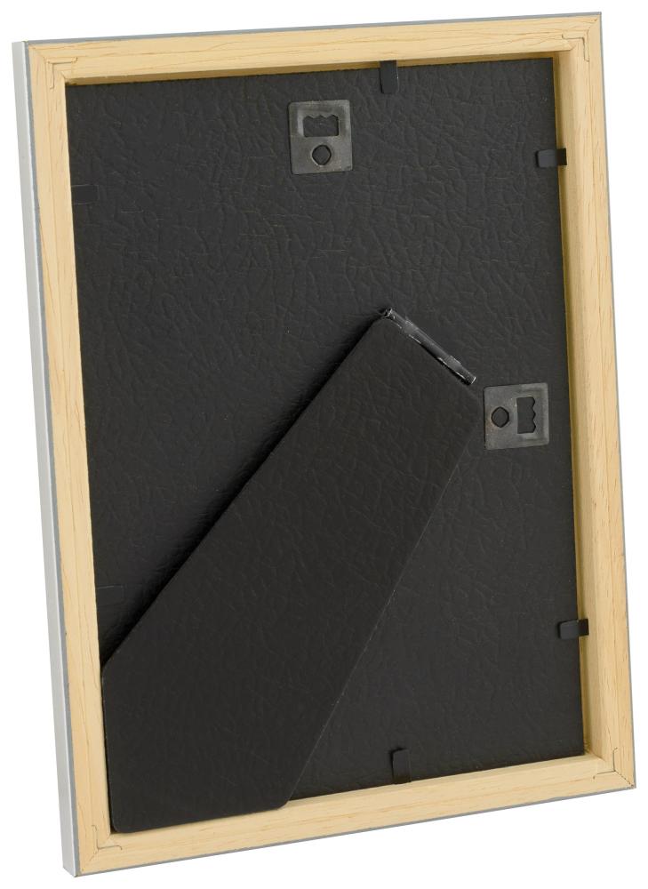 Ramme Slim Matt Antirefleksglass Sølv 15x21 cm (A5)