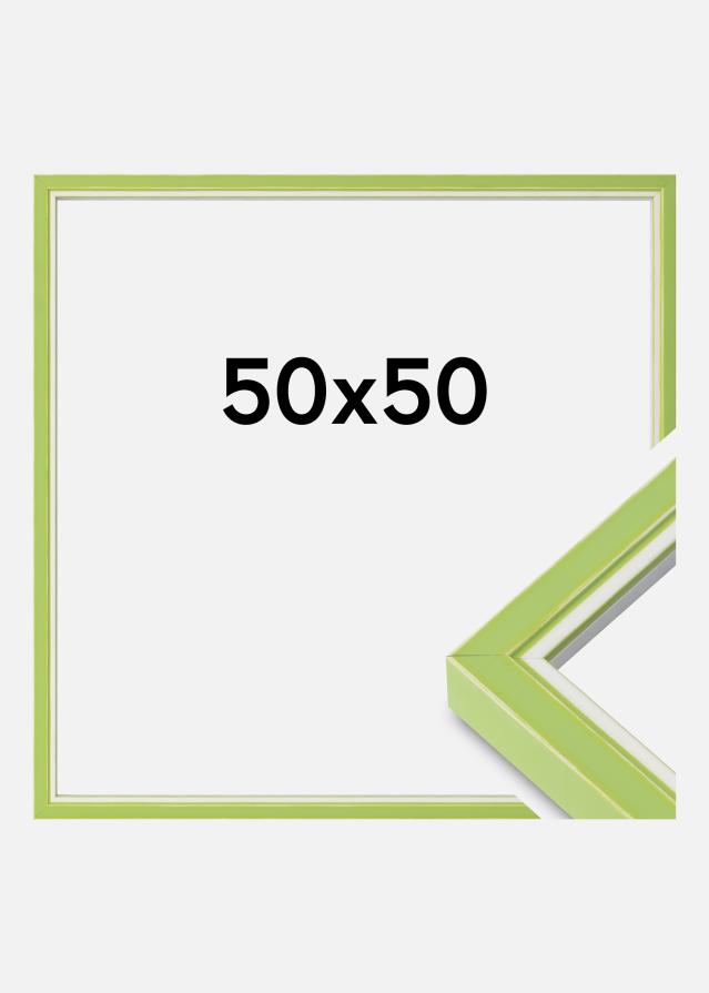 Ramme Diana Akrylglass Lysegrønn 50x50 cm