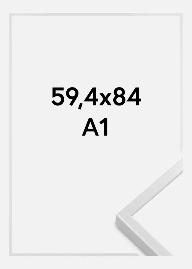 Ramme Chair Hvit 59,4x84,1 cm (A1)