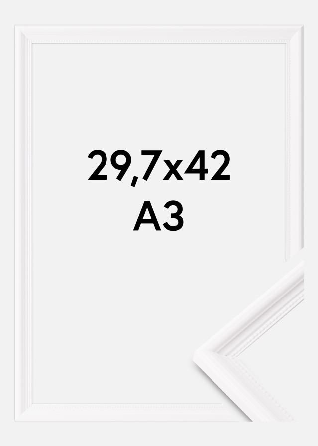 Ramme Gala Akrylglass Hvit 29,7x42 cm (A3)
