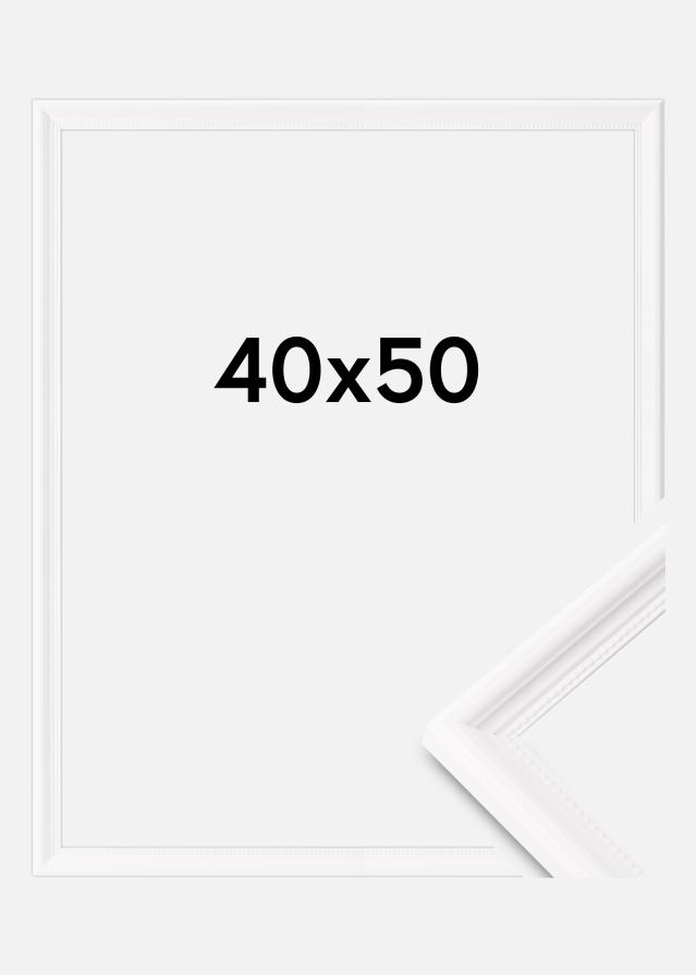 Ramme Gala Akrylglass Hvit 40x50 cm