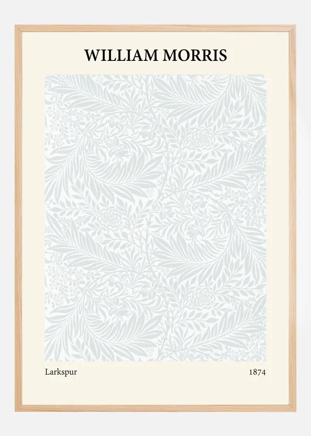 William Morris - Larkspur 5 Plakat