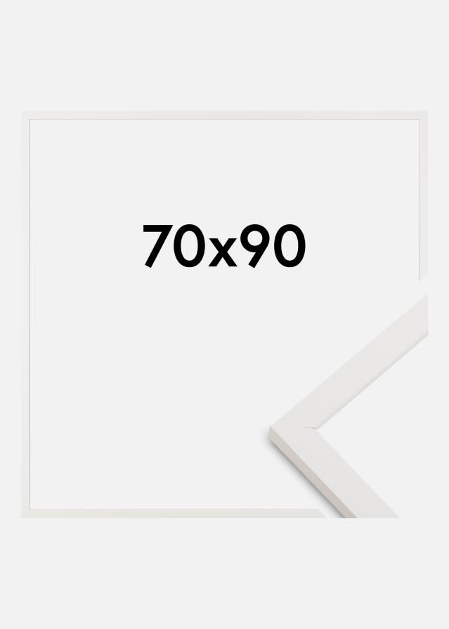 Ramme Trendy Akrylglass Hvit 70x90 cm
