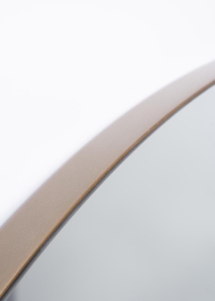 Speil Antikk Messing 70 cm ø