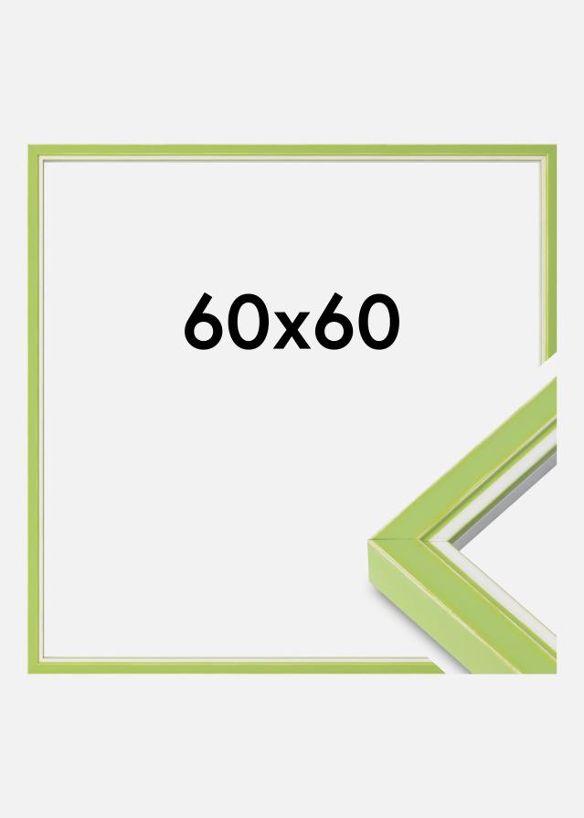 Ramme Diana Akrylglass Lysegrønn 60x60 cm