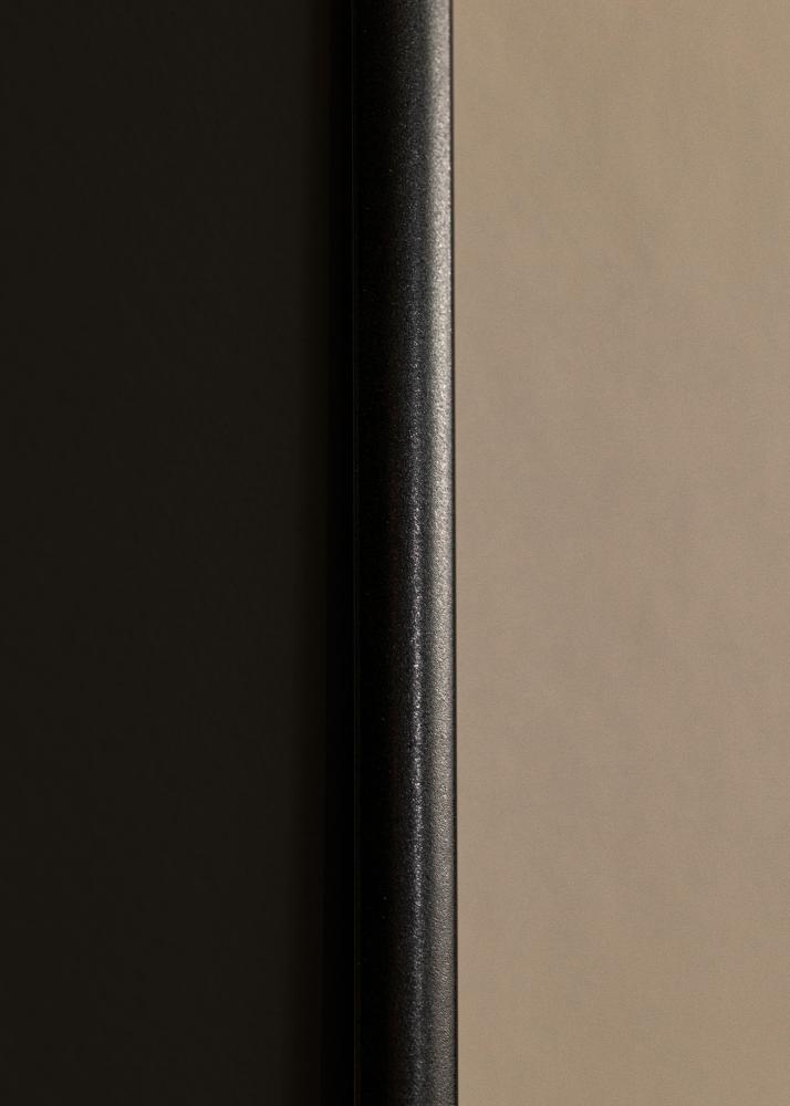 Ramme Visby Hvit 30x40 cm - Passepartout Svart 21x30 cm