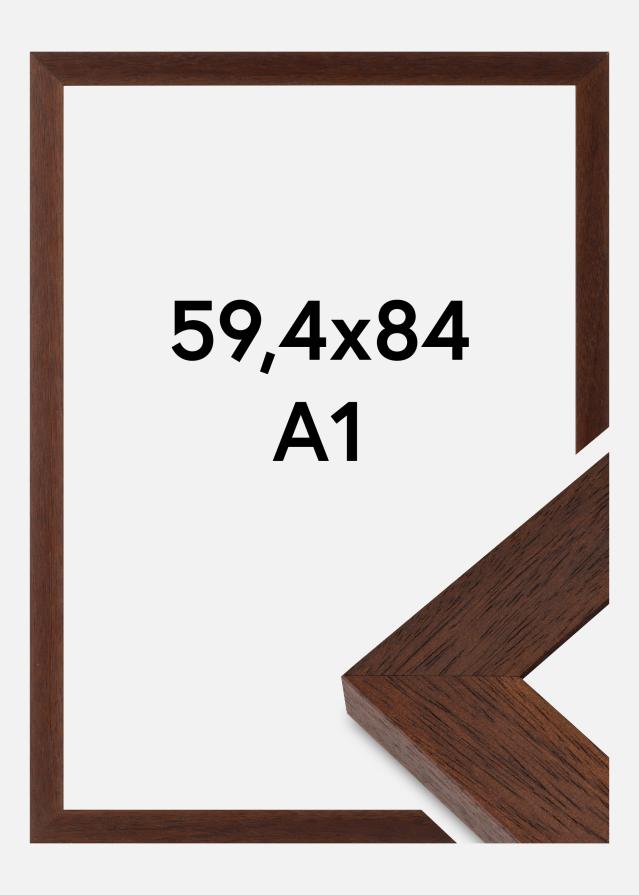 Ramme Juno Akrylglass Teak 59,4x84,1 cm (A1)