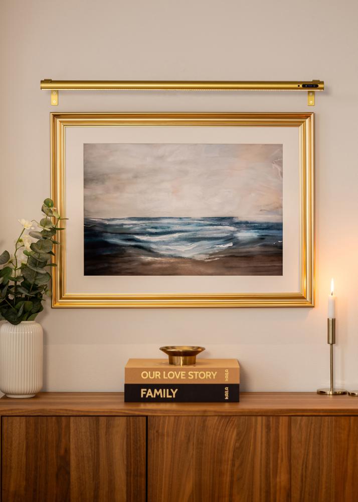 KAILA Brilliance Batteridrevet Bildebelysning 80 cm - Gull