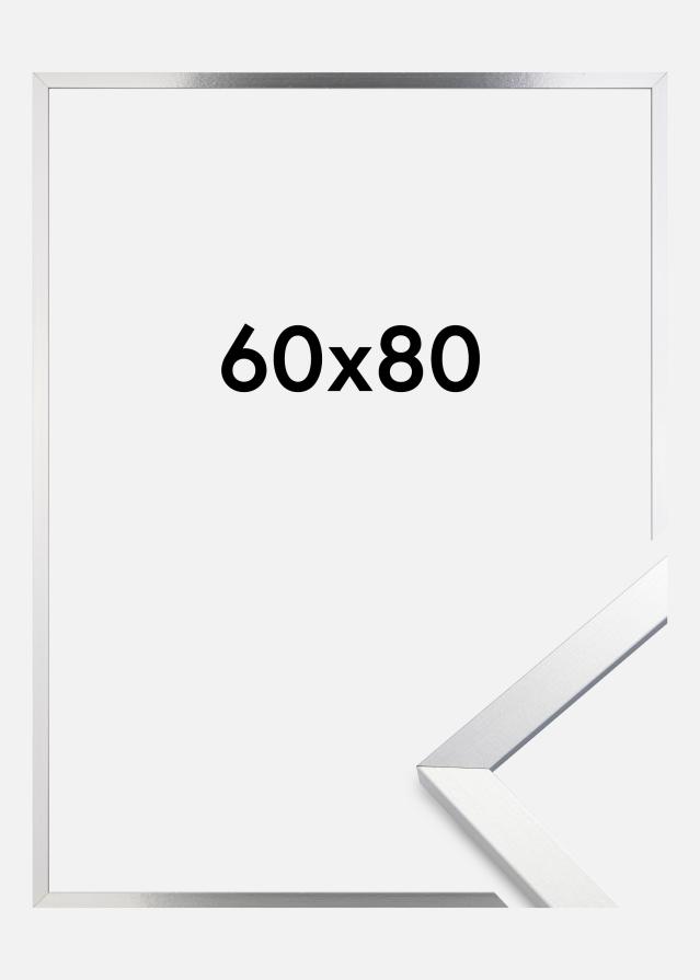 Ramme Trendy Akrylglass sølv 60x80 cm