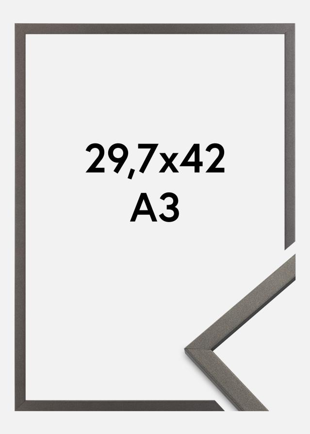 Ramme Edsbyn Akrylglass Grafitt 29,7x42 cm (A3)