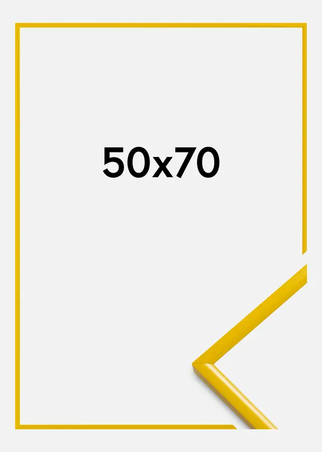 Ramme New Lifestyle Akrylglass Gul 50x70 cm