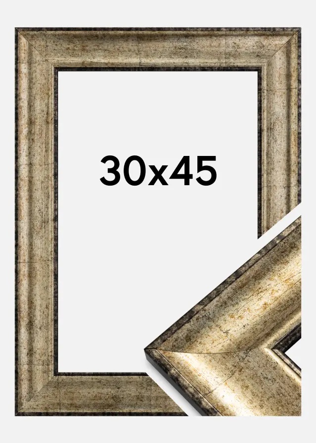 Ramme Saltsjöbaden Akrylglass Antikk Gull 30x45 cm