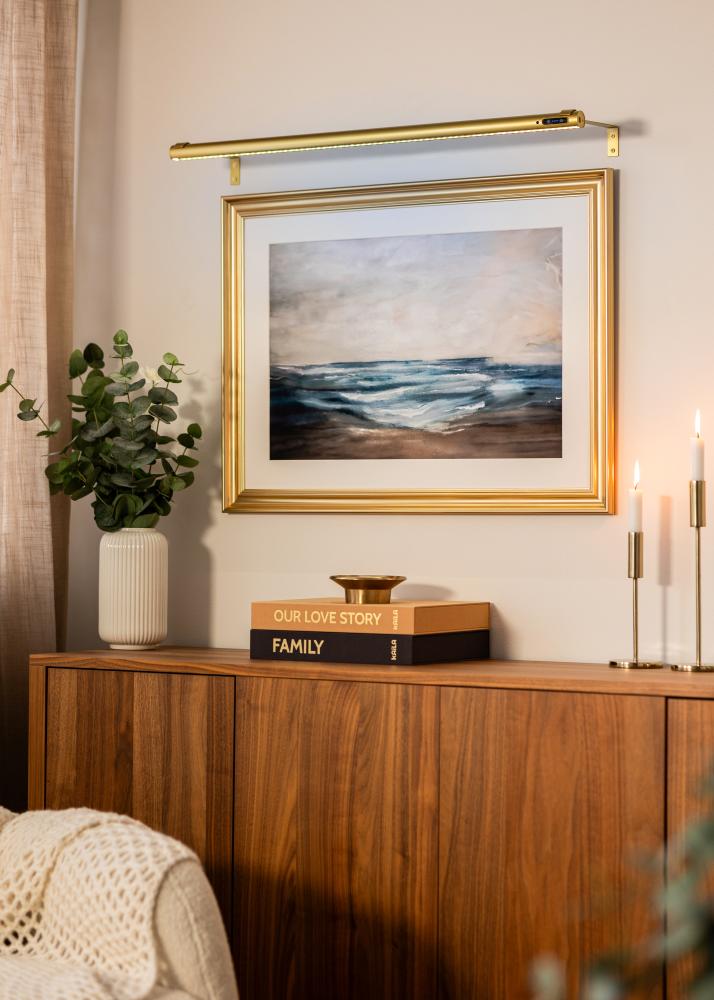 KAILA Brilliance Batteridrevet Bildebelysning 80 cm - Gull