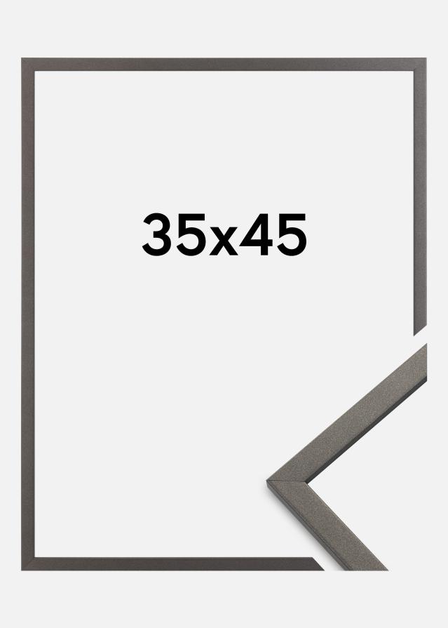 Ramme Edsbyn Akrylglass Grafitt 35x45 cm