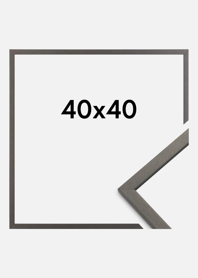 Ramme Edsbyn Akrylglass Grafitt 40x40 cm
