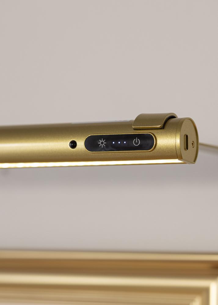 KAILA Brilliance Batteridrevet Bildebelysning 80 cm - Gull