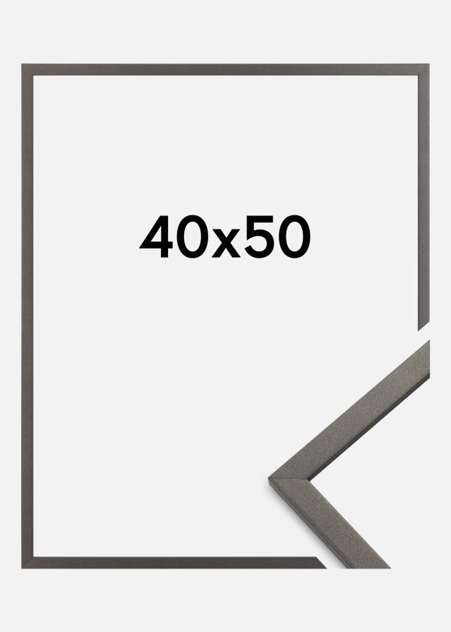 Ramme Edsbyn Akrylglass Grafitt 40x50 cm