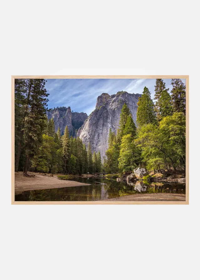 Fredfullt Landskap Plakat