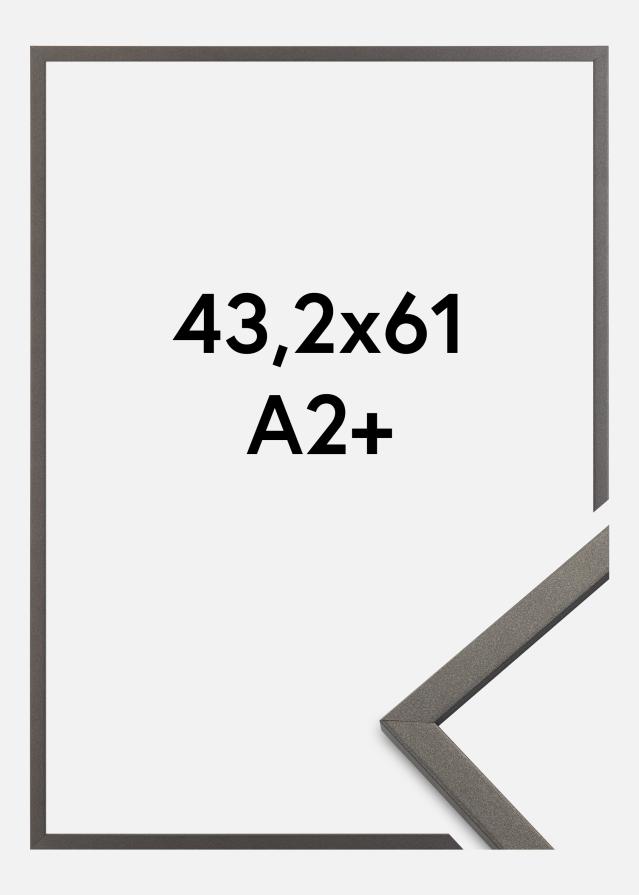 Ramme Edsbyn Akrylglass Grafitt 43,2x61 cm (A2+)