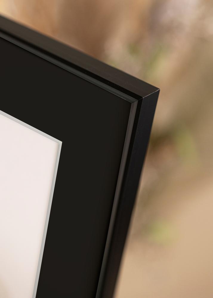 Ramme Desire Svart 30x40 cm - Passepartout Svart 21x29,7 cm (A4)