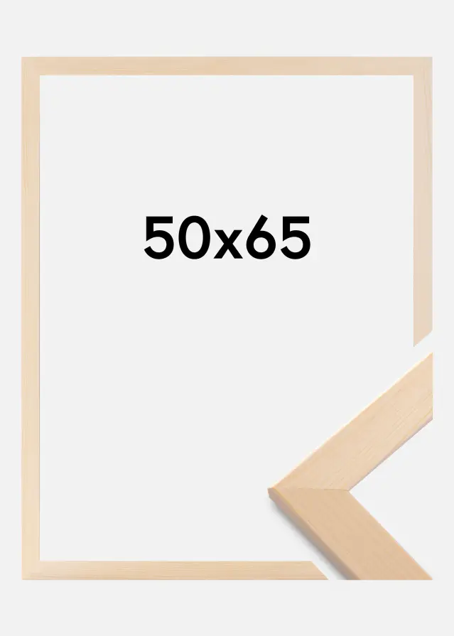 Ramme Trendline Akrylglass Natur 50x65 cm