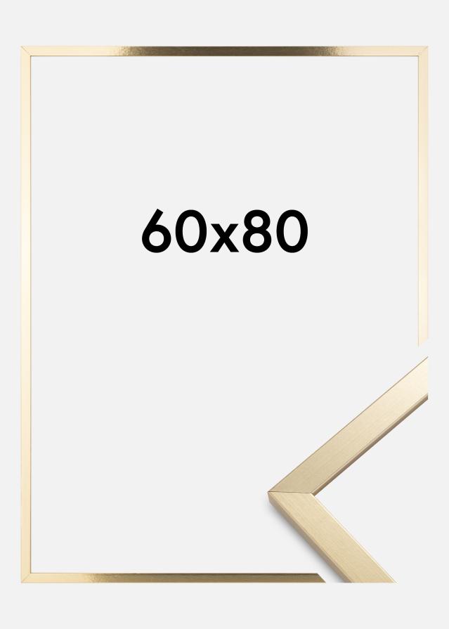 Ramme Trendy Akrylglass Gull 60x80 cm