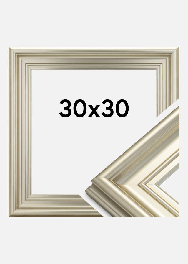 Ramme Mora Premium Sølv 30x30 cm
