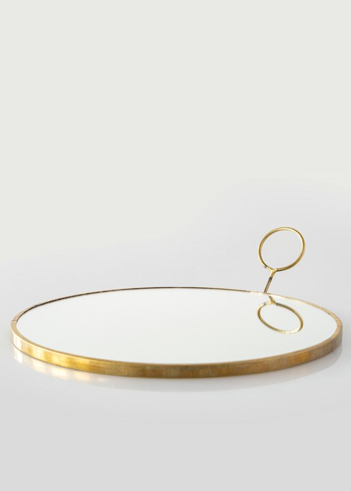 Speil House Doctor Loop Messing 22 cm Ø