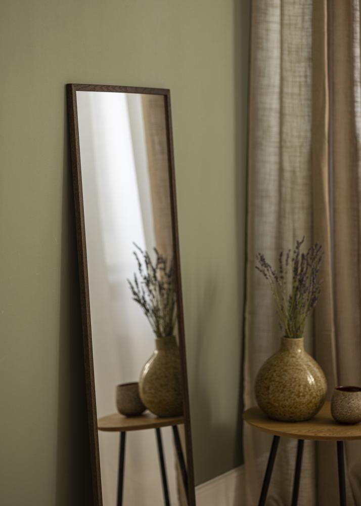 Speil Solid Smoked Oak 43x123 cm