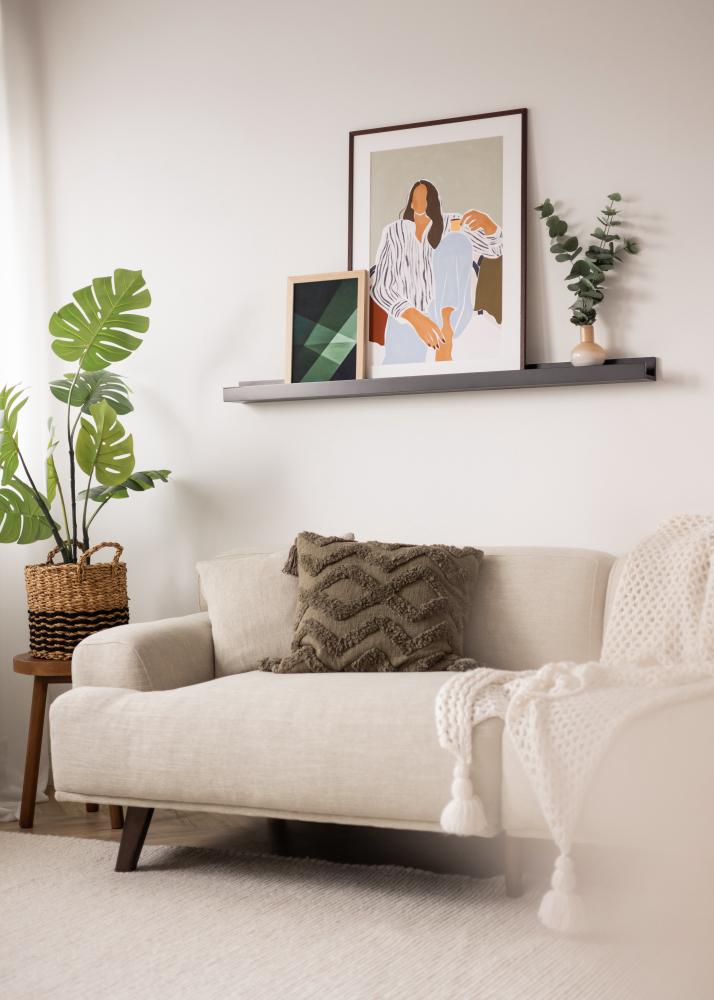 KAILA Bildehylle Svart 130 cm