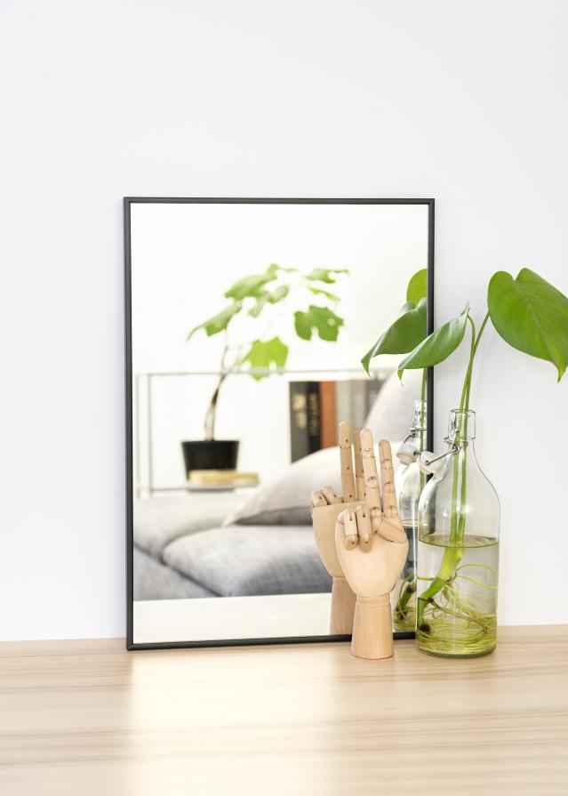 Speil Narrow Svart 35,5x50,5 cm