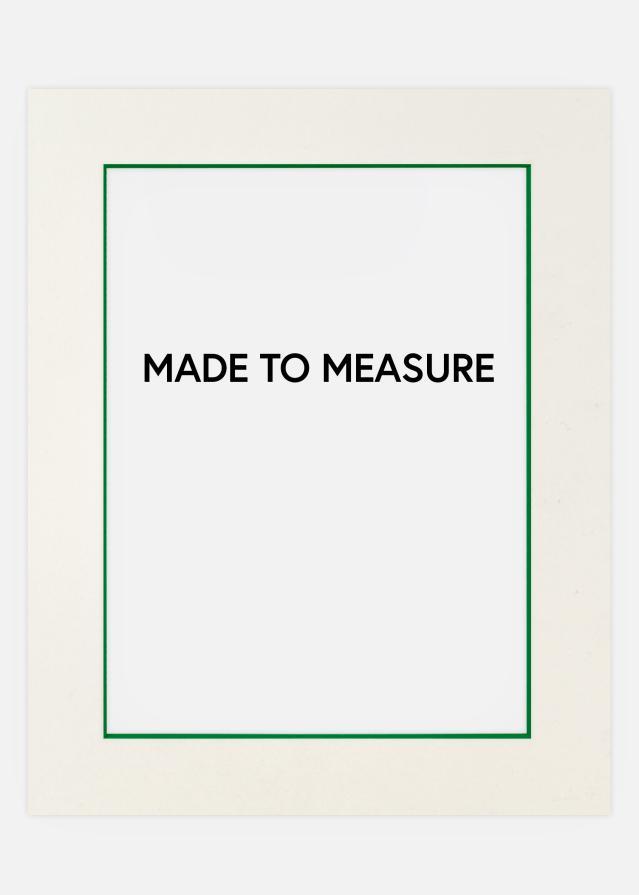 Passepartout Hvit (Grønn kjerne) - Målbestilt