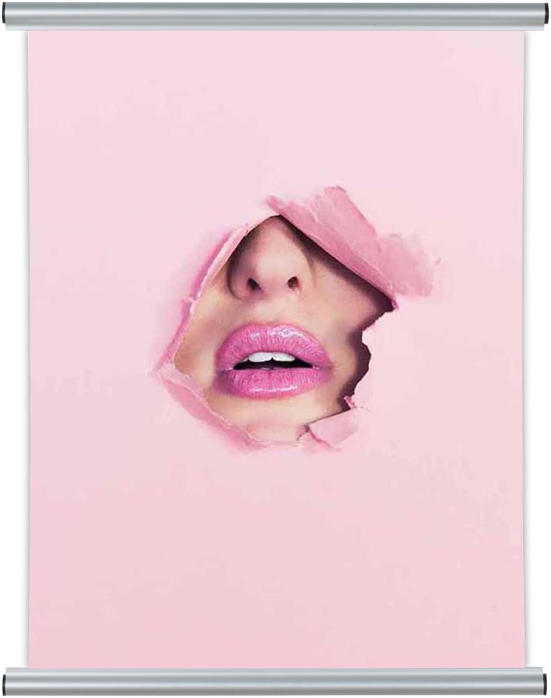 Posterhenger Aluminium Sølv - 50 cm