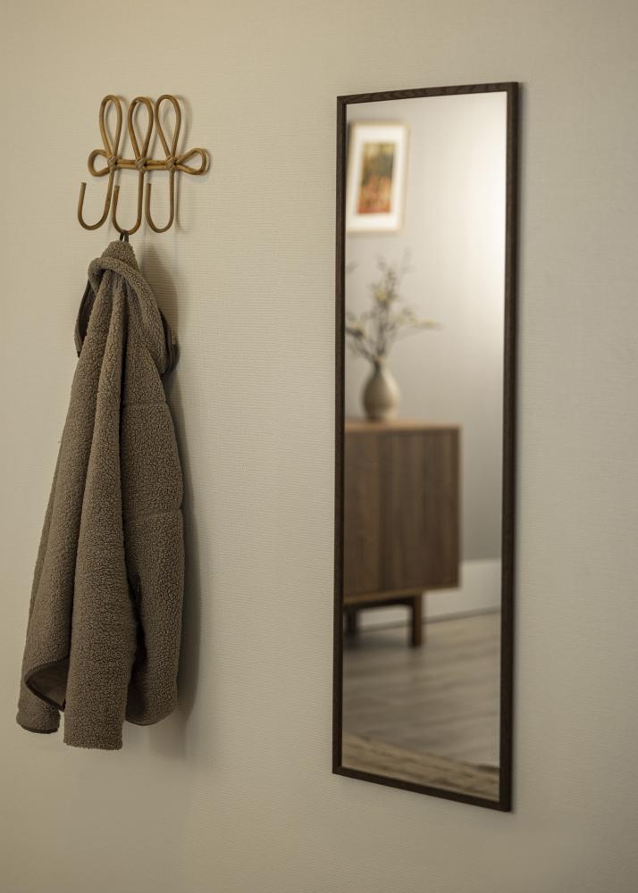 Speil Solid Smoked Oak 43x123 cm