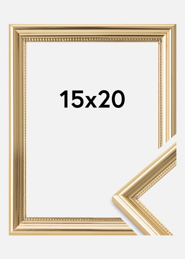 Ramme Gala Akrylglass Gull 15x20 cm