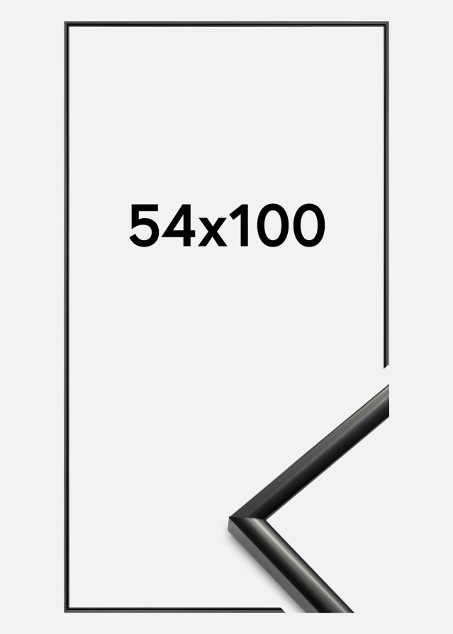 Ramme New Lifestyle Akrylglass Svart 54x100 cm