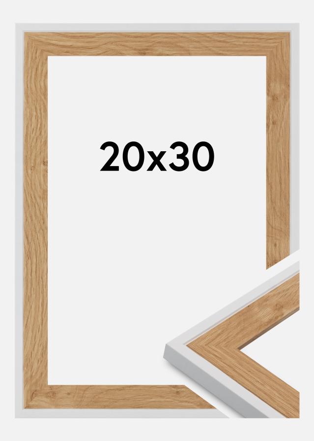 Ramme Clearline Akrylglass Hvit 20x30 cm