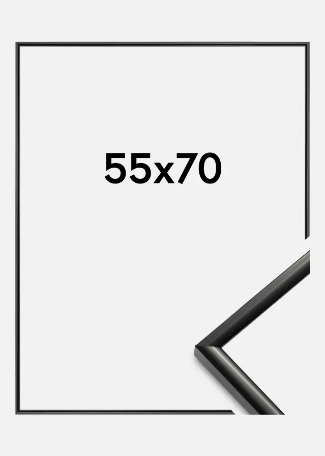 Ramme New Lifestyle Akrylglass Svart 55x70 cm