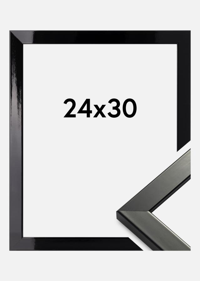 Ramme Uppsala Akrylglass Svart Høyglans 24x30 cm