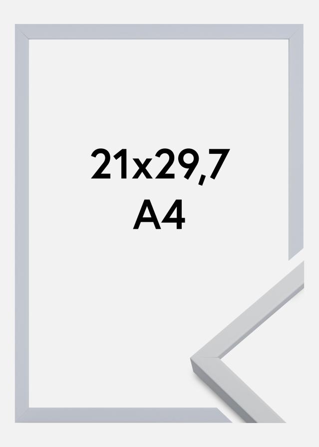 Ramme Oslo Akrylglass Hvit 21x29,7 cm (A4)