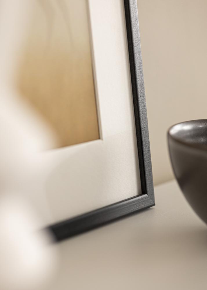 Ramme Kaspar Akrylglass Svart 25x70 cm