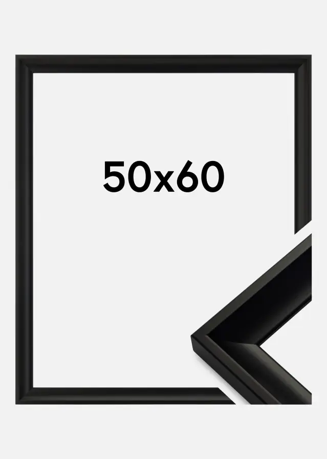 Ramme Öjaren Akrylglass Svart 50x60 cm