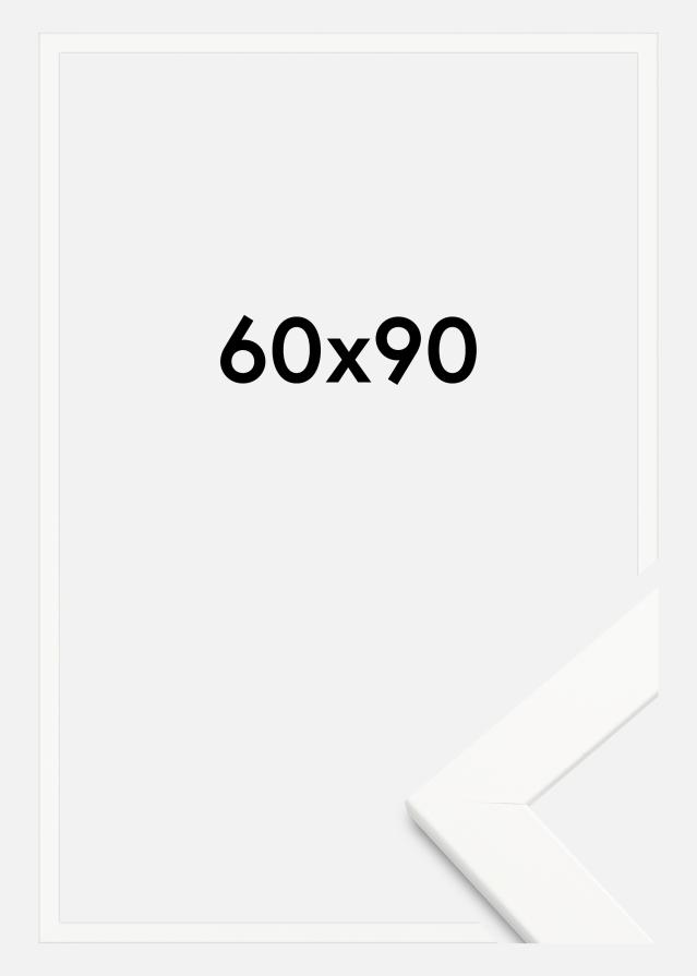 Ramme Trendline Akrylglass Hvit 60x90 cm