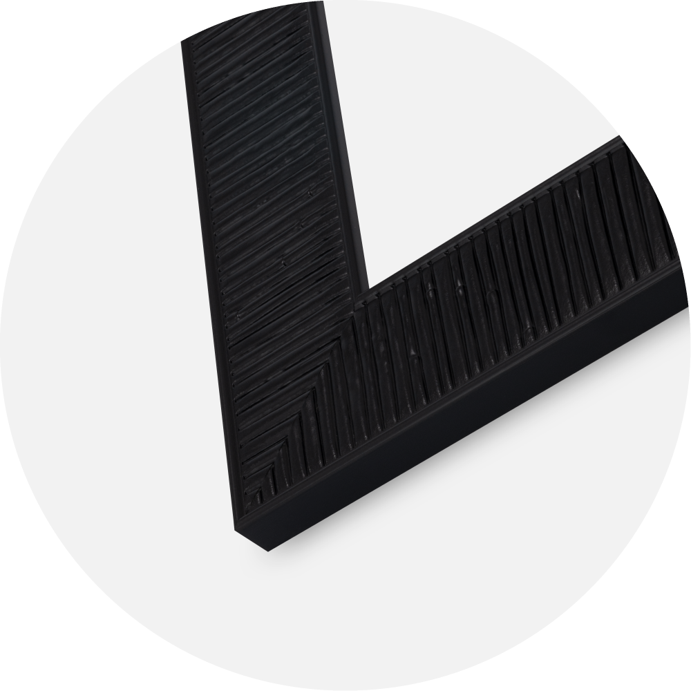 Ramme Lund Akrylglass Svart 59,4x84 cm (A1)