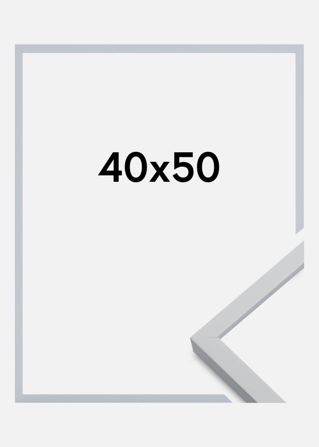 Ramme Oslo Akrylglass Hvit 40x50 cm