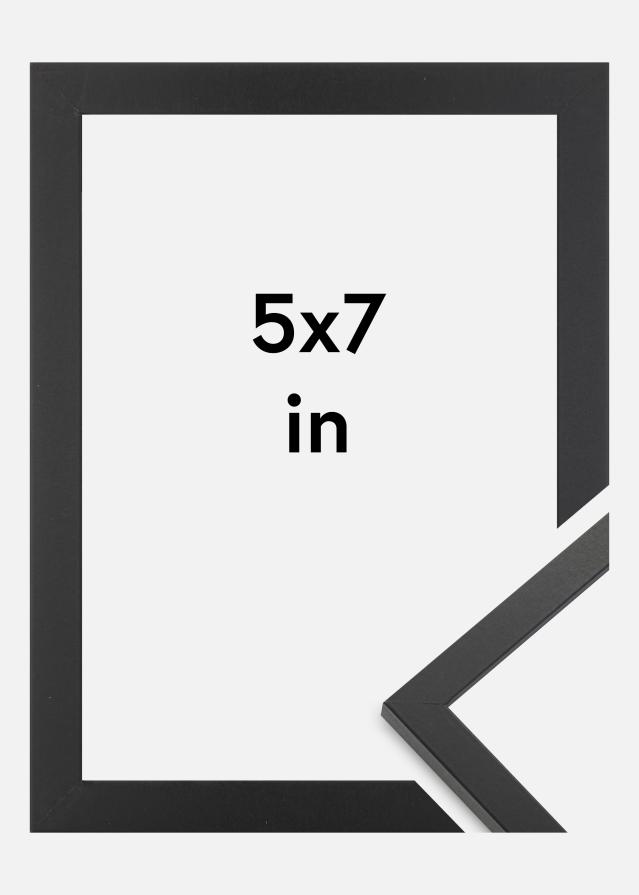 Ramme Trendy Akrylglass Svart 5x7 inches (12,7x17,8 cm)