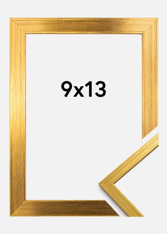 Ramme Edsbyn Gull 9x13 cm