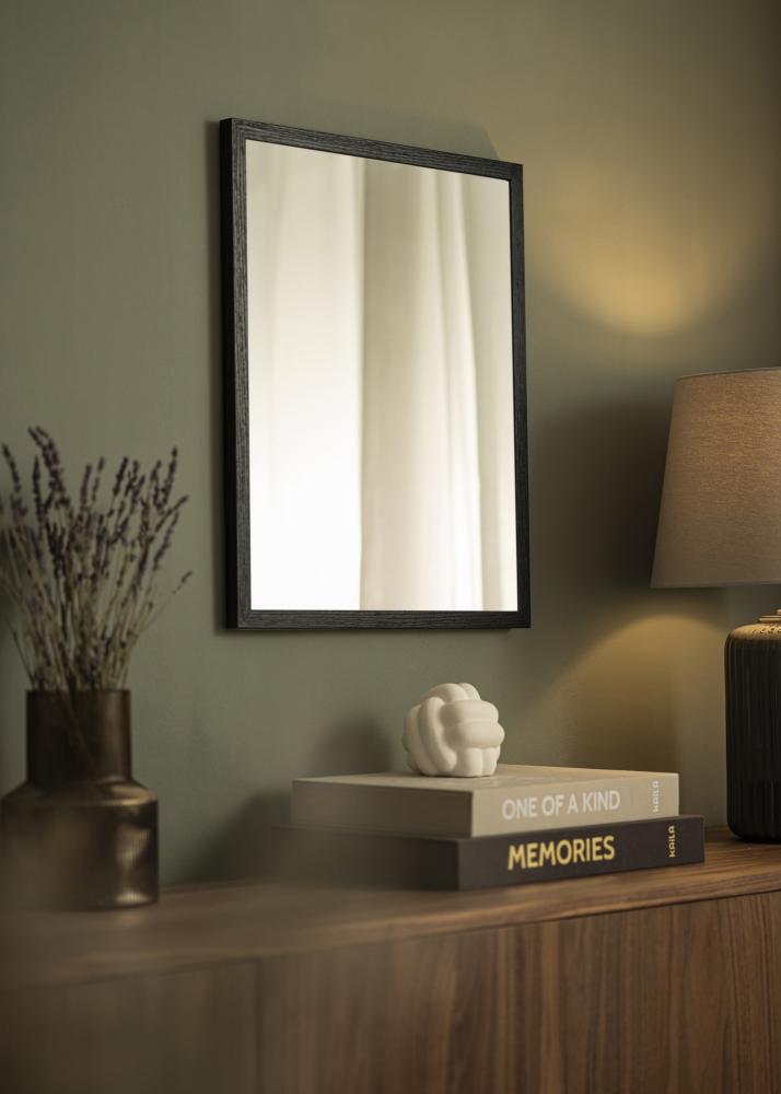 Speil Devon Svart - Egne mål