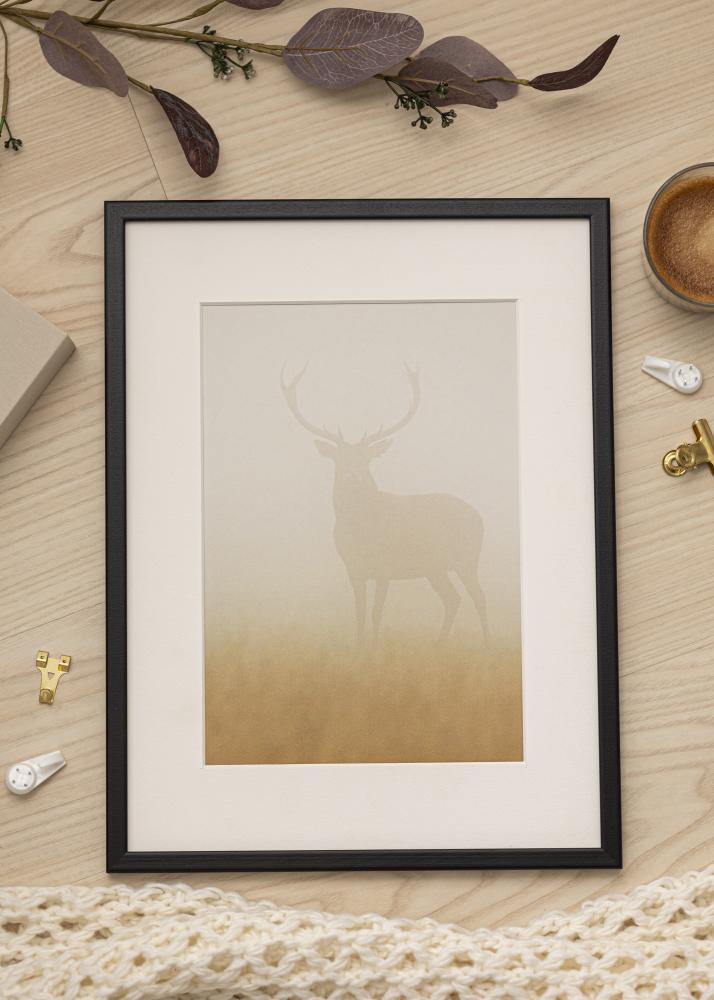 Ramme Kaspar Akrylglass Svart 25x70 cm